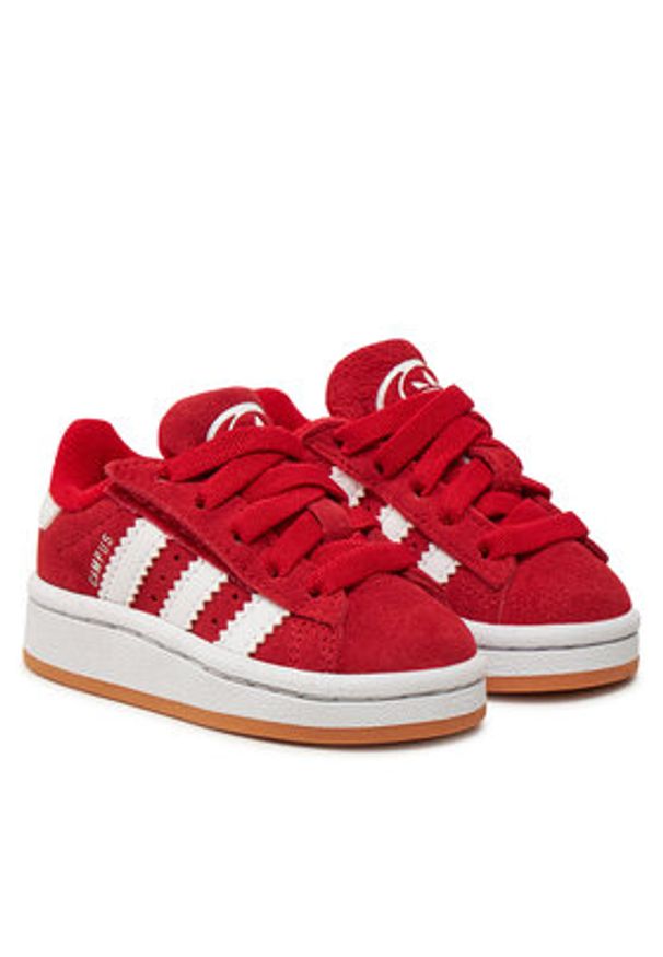Adidas - adidas Sneakersy Campus 00s Cf El I JI4336 Czerwony. Kolor: czerwony. Materiał: skóra, zamsz. Model: Adidas Campus