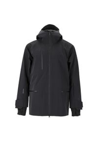Kurtka narciarska SOS Lipno. Kolor: czarny. Sezon: zima. Sport: narciarstwo #1