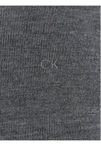 Calvin Klein Sweter Superior K10K109474 Szary Regular Fit. Kolor: szary. Materiał: wełna #3