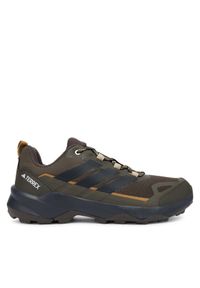 Adidas - adidas Trekkingi Terrex Skychaser Ax5 JQ2216 Khaki. Kolor: brązowy. Materiał: materiał. Model: Adidas Terrex. Sport: turystyka piesza