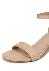 DeeZee Sandały F35557-1 Beżowy. Kolor: beżowy. Materiał: materiał #7