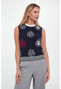 Marella Sport - Kamizelka damska wełniana Didimo MARELLA SPORT. Materiał: wełna. Styl: sportowy #4