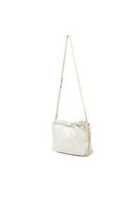 Calvin Klein Jeans Torebka Drawstring Crossbody26 LV04K3060G Écru. Materiał: skórzane