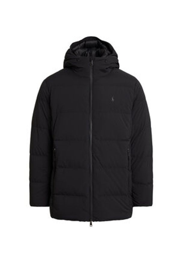 Polo Ralph Lauren Kurtka puchowa 710967773003 Czarny Regular Fit. Typ kołnierza: polo. Kolor: czarny. Materiał: syntetyk