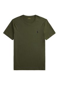 Polo Ralph Lauren T-Shirt 710671438180 Zielony Custom Slim Fit. Typ kołnierza: polo. Kolor: zielony. Materiał: bawełna #4