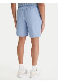 Lacoste Szorty sportowe GH353T Błękitny Relaxed Fit. Kolor: niebieski. Materiał: syntetyk. Styl: sportowy #4