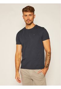 TOMMY HILFIGER - Tommy Hilfiger T-Shirt 2S87904671 Granatowy Regular Fit. Kolor: niebieski. Materiał: bawełna