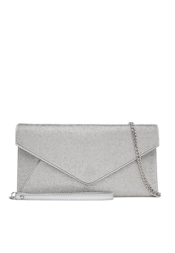 Aldo Torebka Kelchi 14076881 Srebrny. Kolor: srebrny. Materiał: skórzane