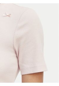 only - ONLY T-Shirt Femke 15369336 Różowy jasny Slim Fit. Kolor: różowy. Materiał: bawełna #6