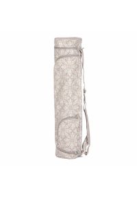 BODHI - Bawełniana torba na matę do jogi Bodhi Asana Bag 70 - beżowy. Kolor: szary. Materiał: bawełna. Sport: joga i pilates #1