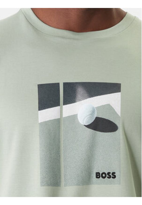 BOSS T-Shirt Join 50554365 Zielony Regular Fit. Kolor: zielony. Materiał: bawełna