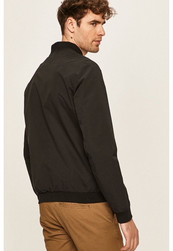 Jack & Jones - Kurtka bomber. Kolor: czarny