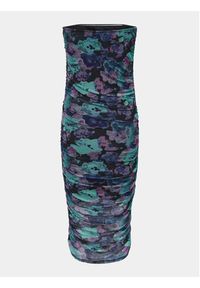 only - ONLY Sukienka koktajlowa 15308024 Kolorowy Slim Fit. Materiał: syntetyk. Wzór: kolorowy. Styl: wizytowy