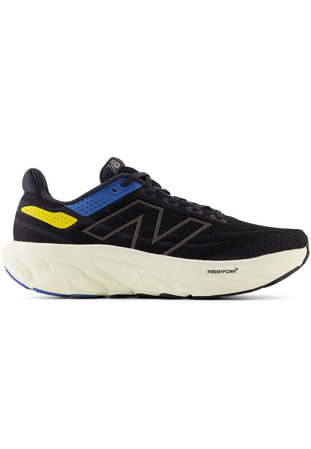 Buty do biegania męskie New Balance Fresh Foam 1080 v13 M1080M13 – czarne. Okazja: na co dzień. Kolor: czarny. Materiał: materiał. Szerokość cholewki: normalna. Sport: bieganie, fitness