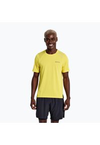 Koszulka do biegania męska Saucony Elevate. Kolor: żółty