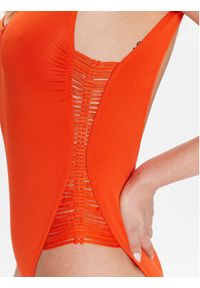 TwinSet - TWINSET Strój kąpielowy 231TTM740 Pomarańczowy. Kolor: pomarańczowy. Materiał: syntetyk