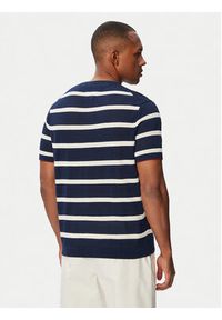 TOMMY HILFIGER - Tommy Hilfiger T-Shirt Breton MW0MW43942 Granatowy Regular Fit. Kolor: niebieski. Materiał: bawełna #3