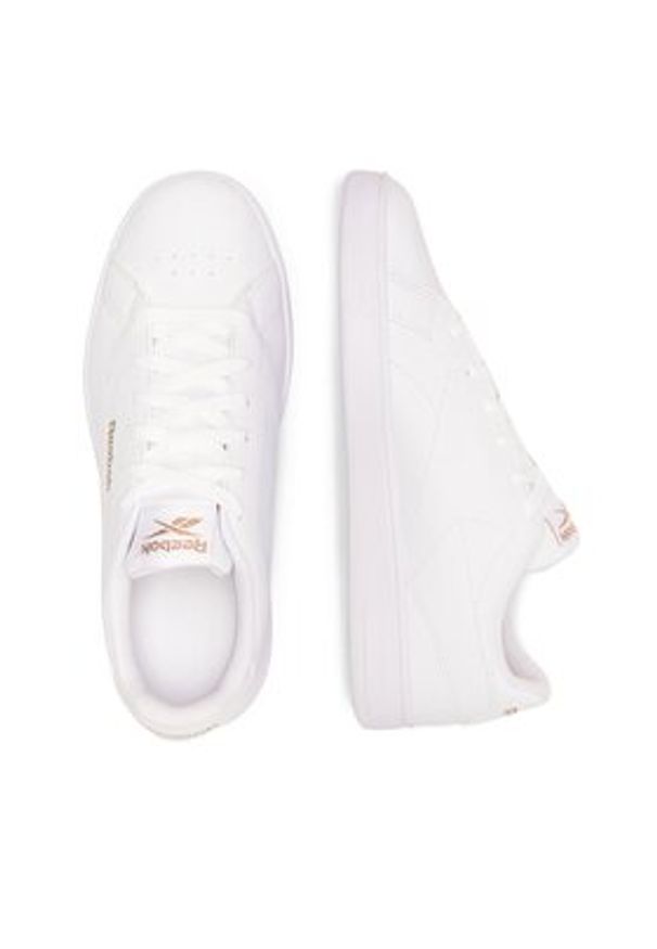 Reebok Sneakersy Court Clean 100074383 Biały. Kolor: biały. Materiał: syntetyk