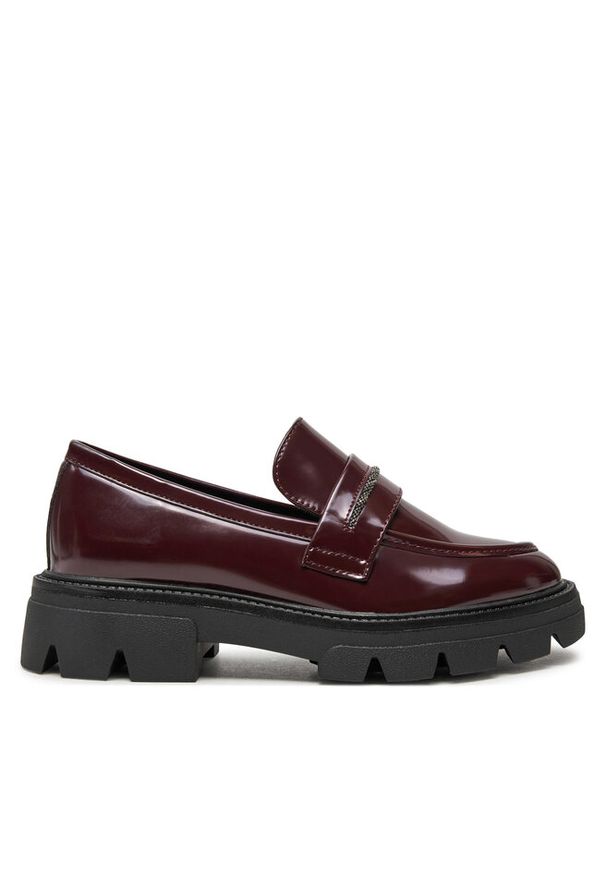 Loafersy s.Oliver. Kolor: czerwony