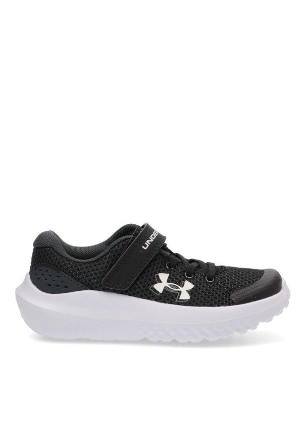 Under Armour - BUTY dziecięce UNDER ARMOUR 3027104-001 na rzepę do biegania lekkie 29,5. Zapięcie: rzepy. Kolor: czarny. Sport: bieganie
