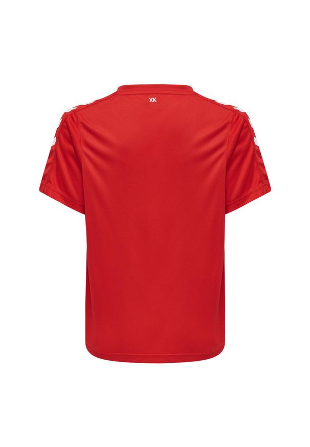 Koszulka sportowa z krótkim rękawem dziecięca Hummel Core XK Kids Poly Jersey S/. Kolor: czerwony, wielokolorowy, różowy. Materiał: jersey. Długość rękawa: krótki rękaw. Długość: krótkie
