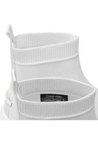 Calvin Klein Sneakersy 2 Piece Sole Sock Boot-Knit HW0HW01338 Biały. Kolor: biały. Materiał: materiał #4