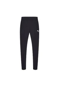 Puma - Spodnie Do Joggingu Męskie Liga. Kolor: czarny. Materiał: dresówka. Sport: bieganie