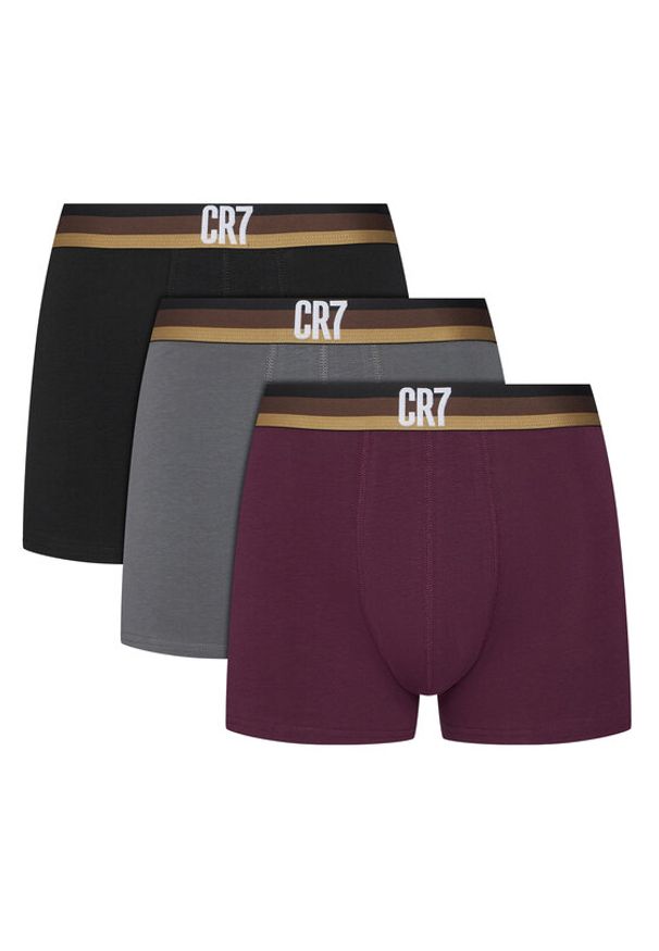 Cristiano Ronaldo CR7 Komplet bokserek 8100-49 Kolorowy. Materiał: bawełna. Wzór: kolorowy