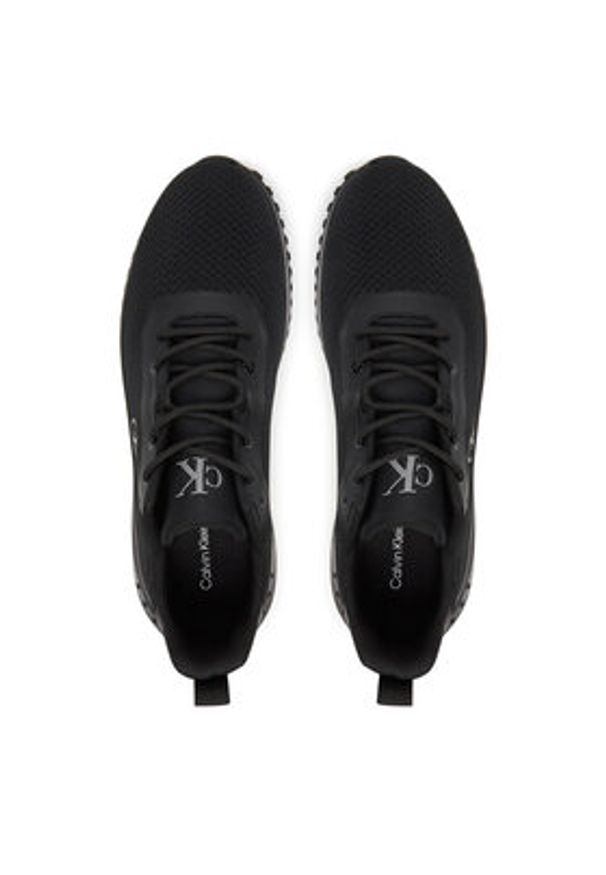 Calvin Klein Jeans Sneakersy Eva Runner Mix Mesh YM0YM01285 Czarny. Kolor: czarny. Materiał: materiał