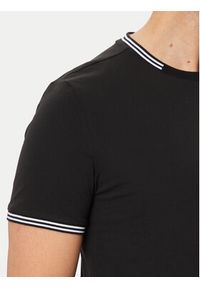 BOSS - Boss T-Shirt Taul 50521245 Czarny Regular Fit. Kolor: czarny. Materiał: bawełna #4