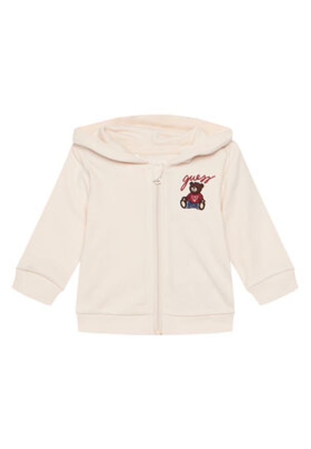 Guess Komplet dziecięcy H5YW12 KA6W4 Beżowy Regular Fit. Kolor: beżowy. Materiał: bawełna