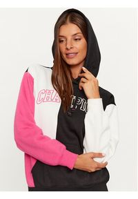 Champion Bluza Hooded Sweatshirt 116742 Czarny Custom Fit. Kolor: czarny. Materiał: bawełna