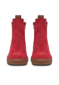 Go Soft Botki CEO-WS5586-07 Czerwony. Kolor: czerwony. Materiał: skóra #8