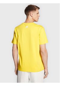New Balance T-Shirt MT23502 Żółty Relaxed Fit. Kolor: żółty. Materiał: bawełna #4