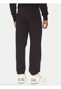Versace Jeans Couture Spodnie dresowe 78GAAT08 Czarny Regular Fit. Kolor: czarny. Materiał: bawełna #4