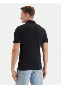 Guess Polo F6GP03 K9WF1 Czarny Slim Fit. Typ kołnierza: polo. Kolor: czarny. Materiał: bawełna #3