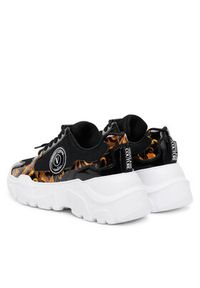 Versace Jeans Couture Sneakersy 79VA3SC7 ZSC80 G89 Czarny. Kolor: czarny. Materiał: materiał