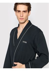 BOSS - Boss Szlafrok Kimono 50469624 Czarny. Kolor: czarny. Materiał: bawełna #4