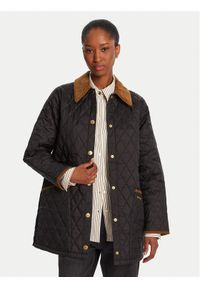 Barbour Kurtka przejściowa LQU1852BK91 Czarny Regular Fit. Kolor: czarny. Materiał: syntetyk