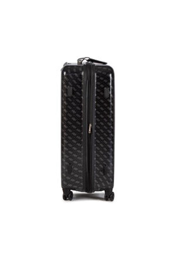 Guess Walizka duża Jesco Travel TWH838 99880 Czarny. Kolor: czarny