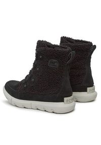 sorel - Sorel Śniegowce Explorer Next™ Joan Cozy NL5030-010 Czarny. Kolor: czarny. Materiał: materiał #2