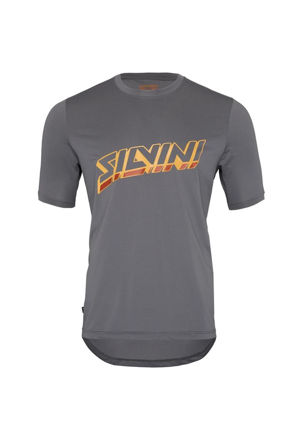 Koszulka Silvini Denno. Kolor: szary. Materiał: materiał, mesh. Sport: kolarstwo