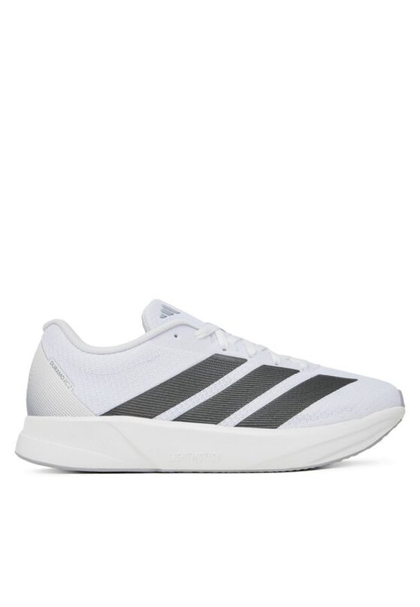 Adidas - adidas Buty do biegania Duramo RC2 JR3236 Biały. Kolor: biały. Materiał: materiał