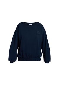 Roxy - Top damski SURFING BY MOONLIGHT. Kolor: szary. Materiał: poliester, elastan, tkanina. Wzór: haft #1