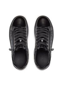 Calvin Klein Sneakersy Low Top Lace Up W/Zip Mono HM0HM01277 Czarny. Kolor: czarny