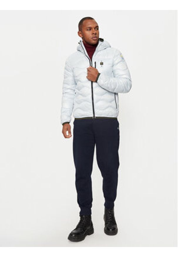Blauer Kurtka puchowa 24WBLUC03030 Błękitny Regular Fit. Kolor: niebieski. Materiał: syntetyk