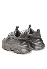 Steve Madden Sneakersy Vault 2R SM11003549 Srebrny. Kolor: srebrny. Materiał: materiał #5