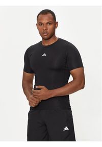 Adidas - adidas Koszulka techniczna Techfit Compression JE6698 Czarny Slim Fit. Kolor: czarny. Materiał: syntetyk. Technologia: Techfit (Adidas) #1