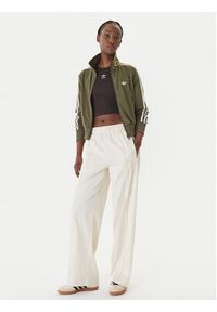 Adidas - adidas Bluza Firebird Classic KQ6531 Zielony Regular Fit. Kolor: zielony. Materiał: syntetyk #5