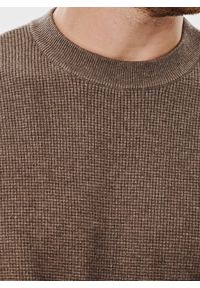 Pako Lorente - PAKO LORENTE – Męski sweter w kolorze brązowym. Kolor: brązowy. Materiał: bawełna, nylon. Sezon: jesień #8